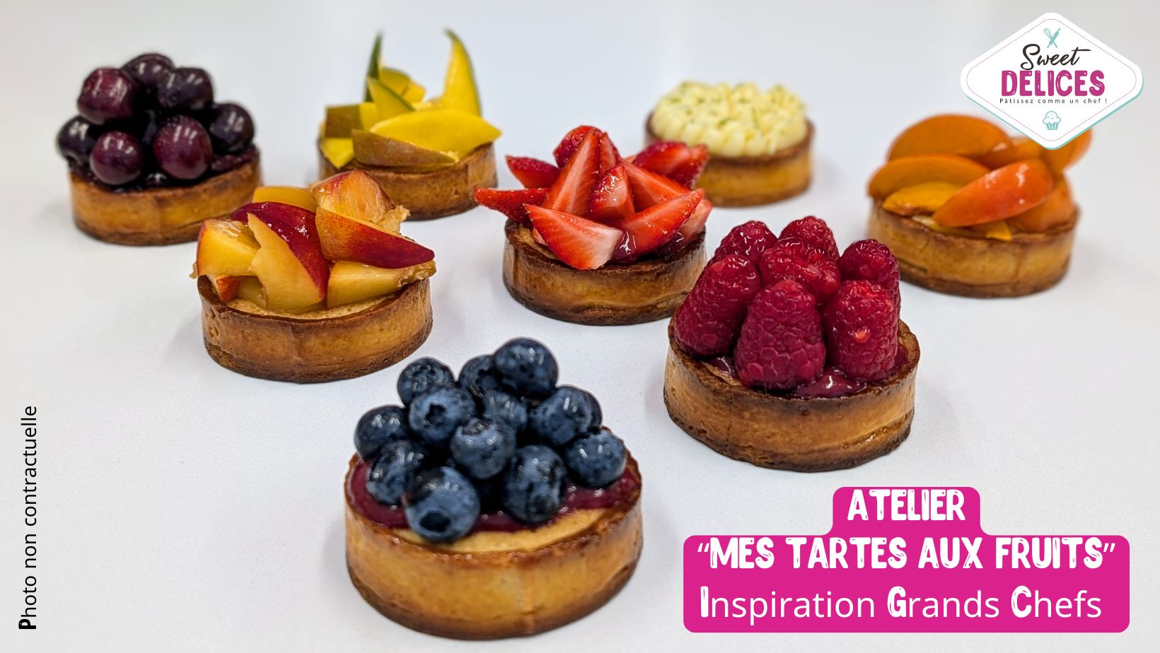 TARTES AUX FRUITS INSPIRÉES DE GRANDS CHEFS (Adultes) session 2